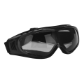 FORIDE 4X Goggles Clear Glasses Wind Dust Protection Motorcycle, Black. 