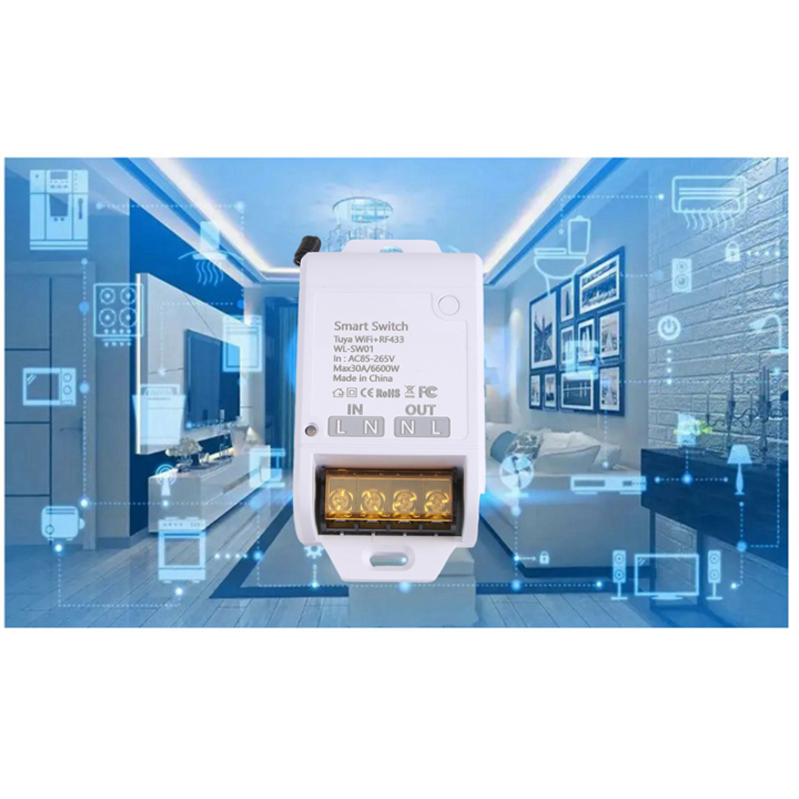 ZigBee%20Graffiti%20WiFi%20On/Off%2030A%20WIFI+RF433%20High%20Power%20Remote%20Control%20Voice%20Lamp%20Smart%20Switch%20Multifunction%20Switch%20-%20Image%208