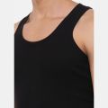 Dollar Bigboss Men Black Sleeveless Derby Cotton Vest Sando - Fashion | - Fashion | Sando | Men's Wear |. 