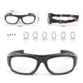 Sport Glasses Basketball Goggles Soccer Football Eye Glasses Anti-collision Protector Eyewear For Cycling Running Myopia Frame Queena. 