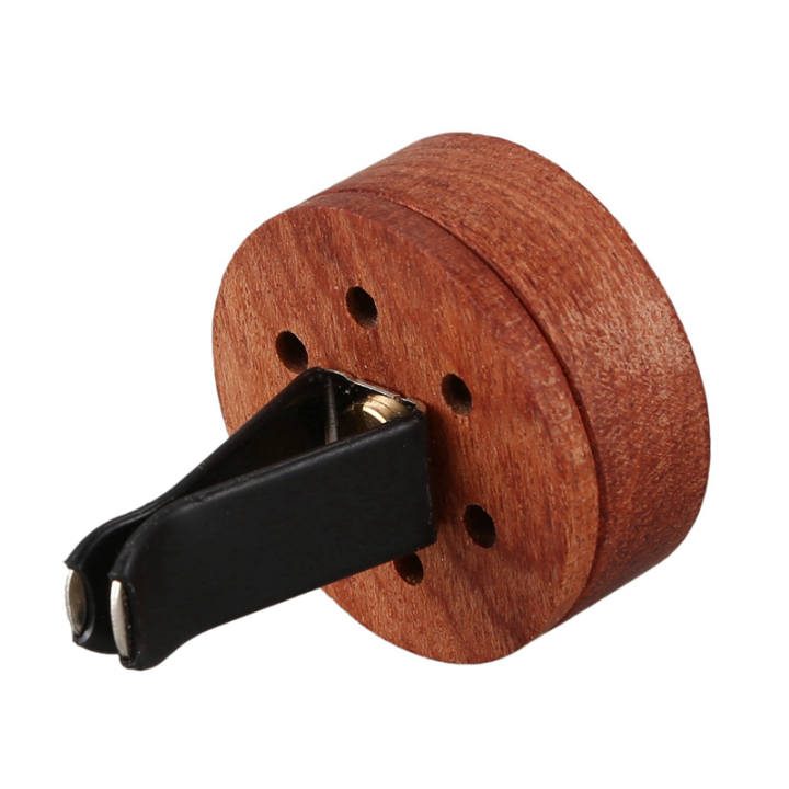 6X Essential Oil Diffuser for Car with Vent Clip, Wooden Stainless