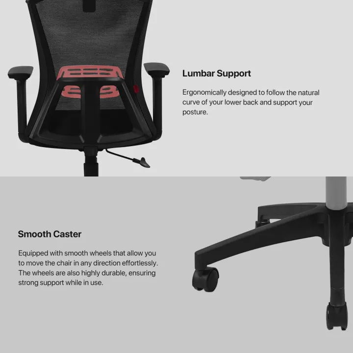 Fantech%20OCA258SV2%20Office%20Chair%20%20Mesh%20Modern%20Revolving%20Wheels%20With%20Adjustable%20Armrest%20Headrest%20Comfortable%20Executive%20Chair%20-%20Image%207