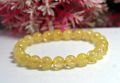 Citrine Stone Bracelet for Men and Women | Unisex Bracelet | Natural Gemstone 8 MM. 