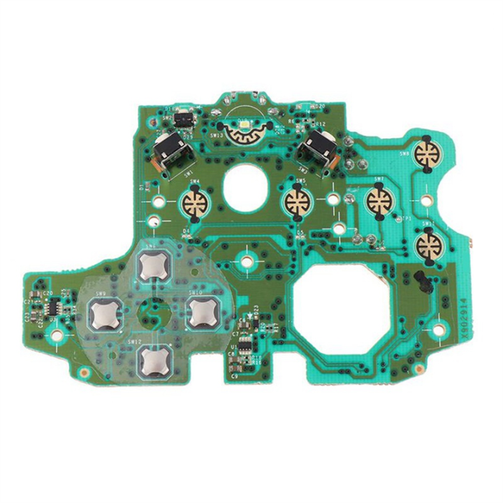 Circuit Board Handle LB RB Button Board Handle Power Supply Panel for One with 3.5 Jack Game Controller Repair Part