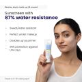 Re'equil Ultra Matte Dry Touch Sunscreen Matte Finish Sunscreen For All Skin Types Water & Sweat Resistant With Spf 50 Pa++++ No White Cast, Non-Greasy & Non-Comedogenic Sunscreen 50G. 