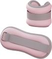 1 Piece Adjustable Fitness Wrist and Ankle Weights 0.5kg– Premium Sandbags for Strength Training, Yoga, Running, Pilates & Physical Therapy (Pink). 
