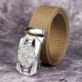 Spin Buckle Cotton Belt for Men. 