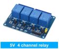 Relay Module 1/2/4 Channel 5V 10 A. 