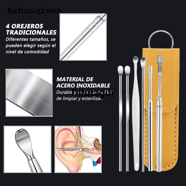 Difutagui%206Pcs%20Ear%20Pick%20Earwax%20Removal%20Ear%20Clean%20Tool%20Affordable%20Spring%20Soft%20Brush%20Ear%20Spoon%20Ear%20Cleaner%20-%20Image%202