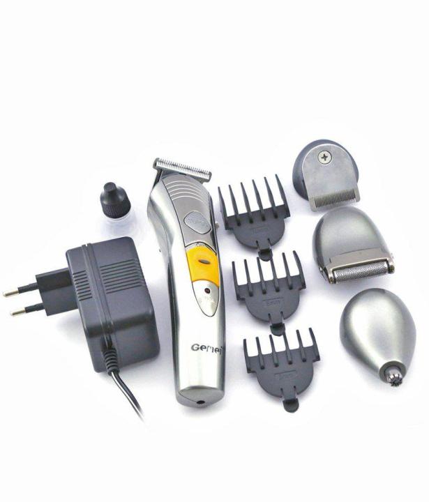 Gemei%20Rechargeable%20Grooming%20Kit%20Gm%20580%207%20In%201%20Nose%20Hair%20Trimmer,%20Beard%20Trimmer%20And%20Shaver%20Cordless%20Gm580%20-%20Image%206