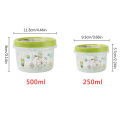 250/500ml Cute Cartoon Lunch Box Kids Food Container Portable Bento Storage WANNA. 