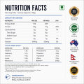 Jiri Nutrition Raw Whey Protein Concentrate, Unflavored 1kg. 