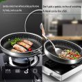 Double Sided Honeycomb Frying Pan Size 26 Cm, 28 Cm, 30 Cm. 
