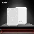 Rock 10000 mah MagSafe Powerbank | 15W Wireless Charging | PD 20W Fast Charging | Portable Compact Power Bank | Type-C | Powerbank for iPhone & Android. 
