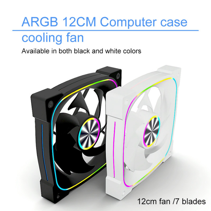 Desktop%20Case%20Cooling%20Fan%2012cm%20ARGB%20Chassis%20Fan%20Temperature%20Controlled%20Silent%20PWM%205V%203-Pin%20-%20Image%205