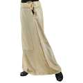 Creamy Satin Silk Readymade Peticot For Women. 
