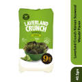 Laverland Crunch Korean Seaweed Wasabi Flavor, 40.5g. 
