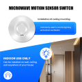 220V 800W Microwave Sensor Pir Occupancy Body Motion Detector Light Switch. 