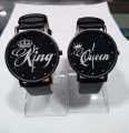 Black King/Queen Couple Watches For Him/Her. 