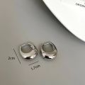 Enacolor Elegant Women Metal Geometry Irregular Earrings  for  Girls Jewelry Accessories. 