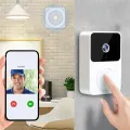 Jmary MF-5 Smart Video Doorbell with HD Camera, Night Vision, Two-Way Talk, Motion Detection & Free Cloud Storage - Wireless Door Bell for Home Security. 
