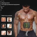 Smart Electrica Muscle Training Equipment Abdominal Muscle Trainer Body Slimming Weight Loss Massage Stimulator Muscles Exercise Equipment Abdomen Arms Body Waist Fat Burning. 