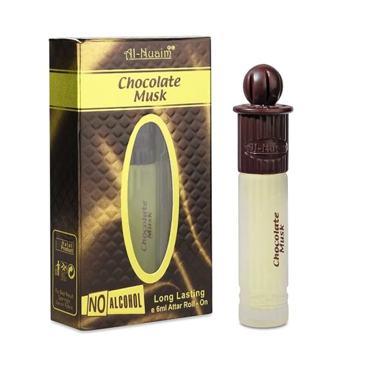 Al-Nuaim%20Silver%20Series%20%7CChocolate%20Musk%20%7CAlcohol%20Free%20%7CAttar%20Roll%20On%20%7CLuxury%20Scent%20with%20Long%20Lasting%20Fragrance%20For%20Men%20&%20Women%20%7C6ml%20-%20Image%207