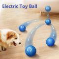 Durable Automatic Moving Dog Toy Ball Bouncing Rolling USB Rechargeable Self-moving Balls Rubber Electric Dog Ball Dog. 