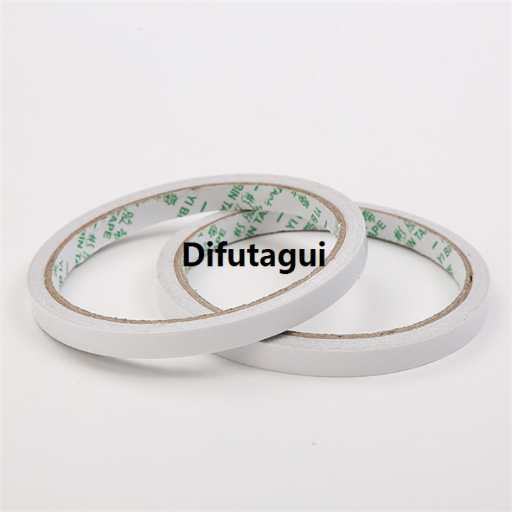 Difutagui%208M%20Double%20Sided%20Tape%20Double%20Sided%20Tape%20White%20Strong%20Ultra-thin%20Luxury%20High-adhesive%20Cotton%20Double-sided%20Tape%20Super%20Strong%20Paper%20Tape%20-%20Image%205