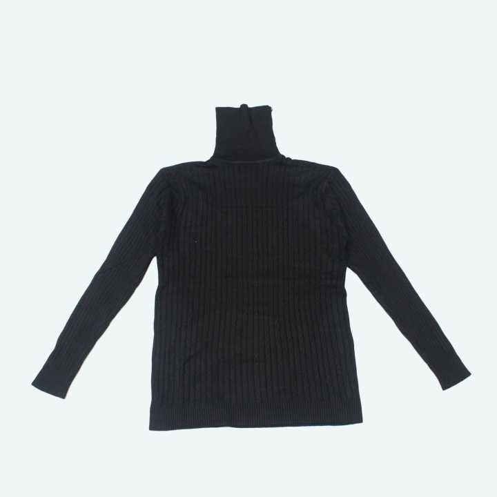 Black Turtleneck Sweater For Men