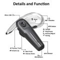 【Whoever uses it, who praises it】Business Noise Waterproof Headset Bluetooth 5.0 Headset Drive Call Bluetooth Headset. 