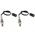 JINMY 2X FRONT Oxygen Sensor for AVEO KALOS LACETTI NUBIRA 1.4 1.6 1.8 NO 96418965 96325533 480mm. 