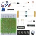 AT89C2051 Digital 4 Bits Electronic Clock Electronic Production Suite DIY Kit Learing Kit for Arduino. 