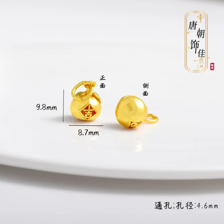 Vietnamese%20sand%20gold%20gourd%20DIY%20accessories%20ancient%20method%20burning%20blue%20auspicious%20cloud%20blessing%20belt%20pendant%20bracelet%20string%20accessories%20-%20Image%206