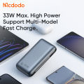 McDodo MC-453 | 33W Digital Display 10,000mAh 1C+1A Power Bank. 