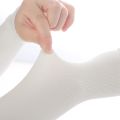 Kqueebee 1 Pairs Unisex Arm Cooling Sleeves UV Protection Arm Sleeves for Men&Women,for Running, Cycling, Hiking, Golf(White). 