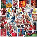 Artsy Home Cristiano Ronaldo Football Stickers Set - 25/50Pcs Decorative Decals for Laptops, Phones & Journals. 