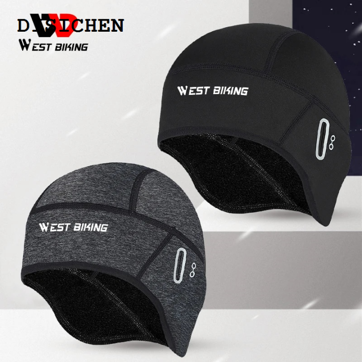 DISICHEN%20Sales%20promotion%20WEST%20BIKING%20Winter%20Thermal%20Cycling%20Cap%20Under%20MTB%20Helmet%20Liner%20Fleece%20Hat%20For%20Men%20Bicycle%20Skiing%20Beanie%20Running%20Hiking%20Skullcaps%20-%20Image%202