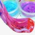 Crystal Clay Soft Slime Transparent Magic Mud Non Toxic  Pack Of 12 Assorted Colours. 