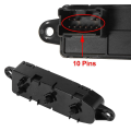 1 PCS Car Seat Switch Seat Switch Adjuster Black ABS for ROGUE 2.5L 3.5L. 