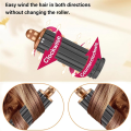 Short Hair Curling Barrels andAdapter forDyson Airwrap Styler Into A Hair Dryer Combination. 