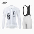 2025 new CSED Cycling Jersey Spring Summer Autumn Bicycle Riding Soft Clothes Women's Long Sleeve Bike Clothing Full Zipper Quick Dry NEW. 