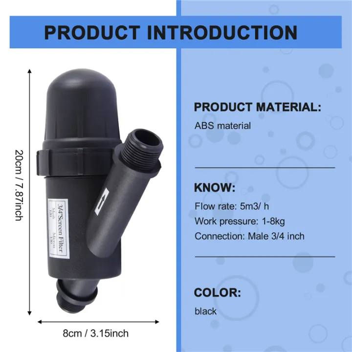 NAMUNY%201%20Pcs%20Garden%20Watering%20Net%20Filter%20Screen%20Sprayer%203/4%20Inch%20120%20Mesh%20Gardening%20Drip%20Irrigation%20Fountain%20Tools%20-%20Image%205