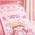 Cartoon Waterproof A4 File Folder 13 Pockets Classified Test Paper Storage Folder Multi-layer Large Capacity Envelope Folder. 
