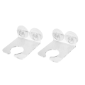 2 Pcs Bathtub Wine Glass Holders Suction Cup Single Cup Wine Rack Shower Wine Glass Storage Rack Wall-Mounted Cup Holder. 