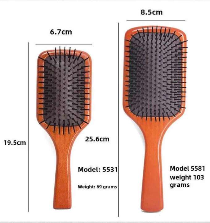 Aveda%20Airbag%20Anti-static%20Massage%20And%20Smooth%20Design%20Wooden%20Comb%20For%20Ladies%20Hair%20Care%20-%20Image%204