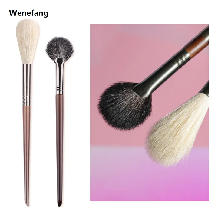 Wenefang%20OVW%202PCS%20Goat%20Hair%20Flame%20Shape%20Highlight%20Brush%20Soft%20Professional%20Facial%20Fan%20Makeup%20Brushes%20Set%20Beauty%20Cosmetics%20Tool%20Maquiagem%20-%20Image%207