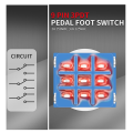 10PCS 3PDT Guitar Effects Stomp Switch Guitar Foot Switches. 