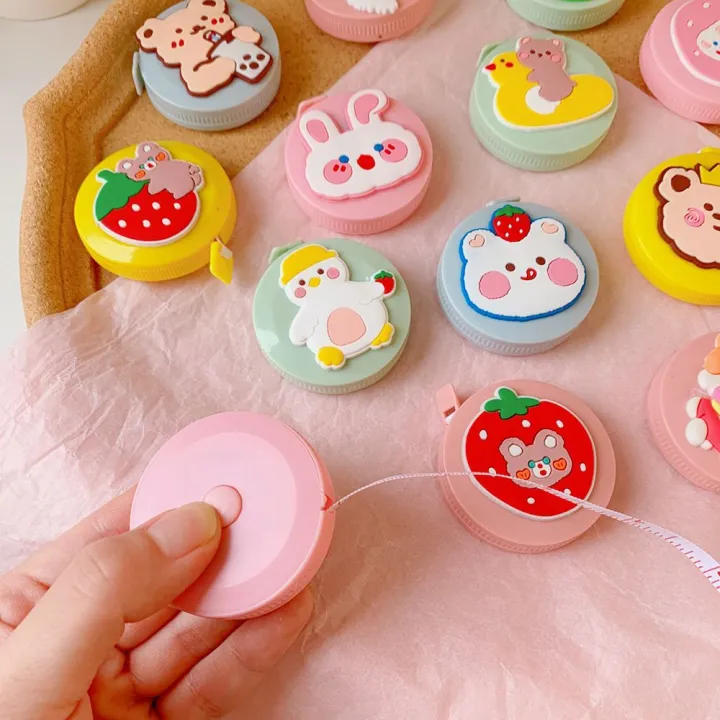 Mini Soft Cute Cartoon Double Scale Sewing Garment 150cm/60” Tape ...
