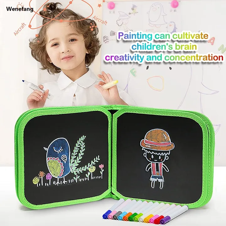 Wenefang%20Kids%20Erasable%20Doodle%20Book%20Set%20Reusable%20Drawing%20Pads%20Cartoon%20Dinosaur%20Preschool%20Travel%20Art%20Toy%20Writing%20Painting%20Set%20-%20Image%202
